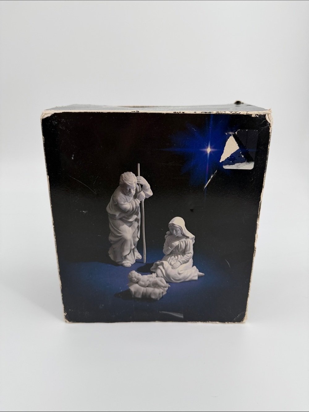 White Nativity Figurine Set - Classic Home Art Vintage